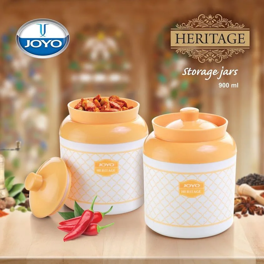 Joyo Heritage 2 Piece Storage Jar Set 600ml - Image 3