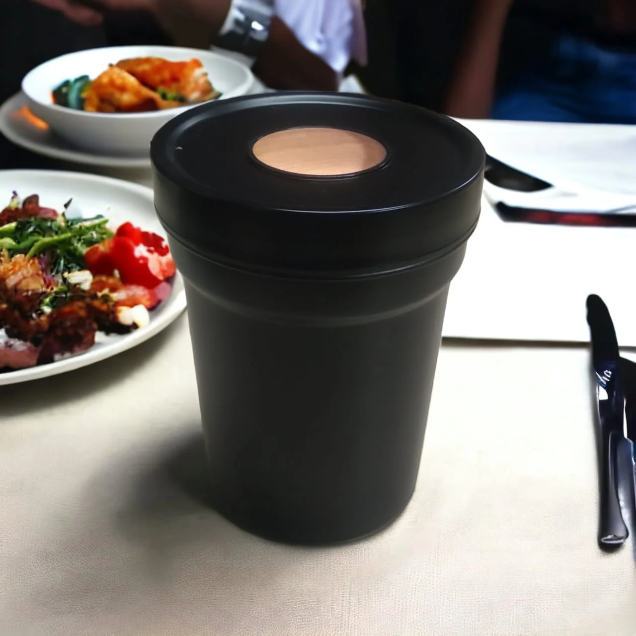 White Gold 1 Piece Multipurpose Storage Container 880ml