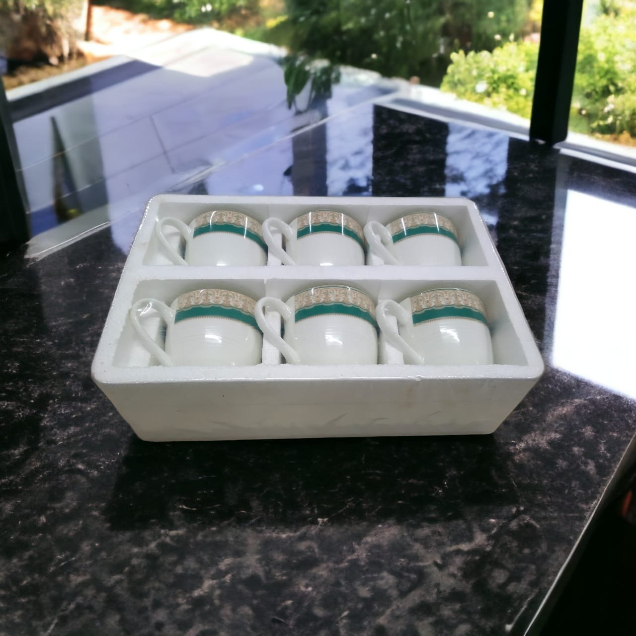 Mark 6 Piece Coffee Mug Set (CH-FL)