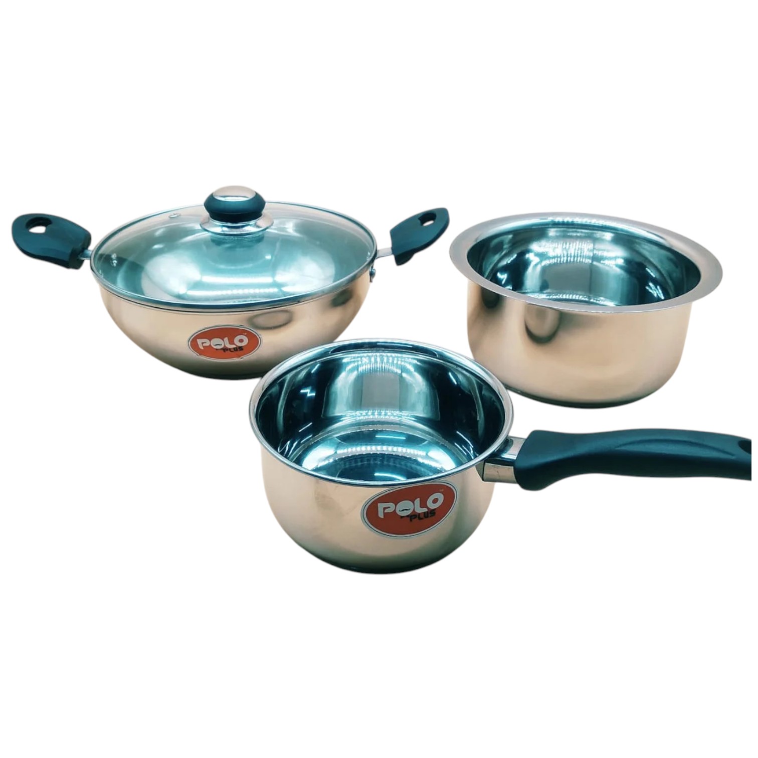 Polo Plus Trio Supreme 4 Piece Cookware Set (Bakelite Handle) - Image 2