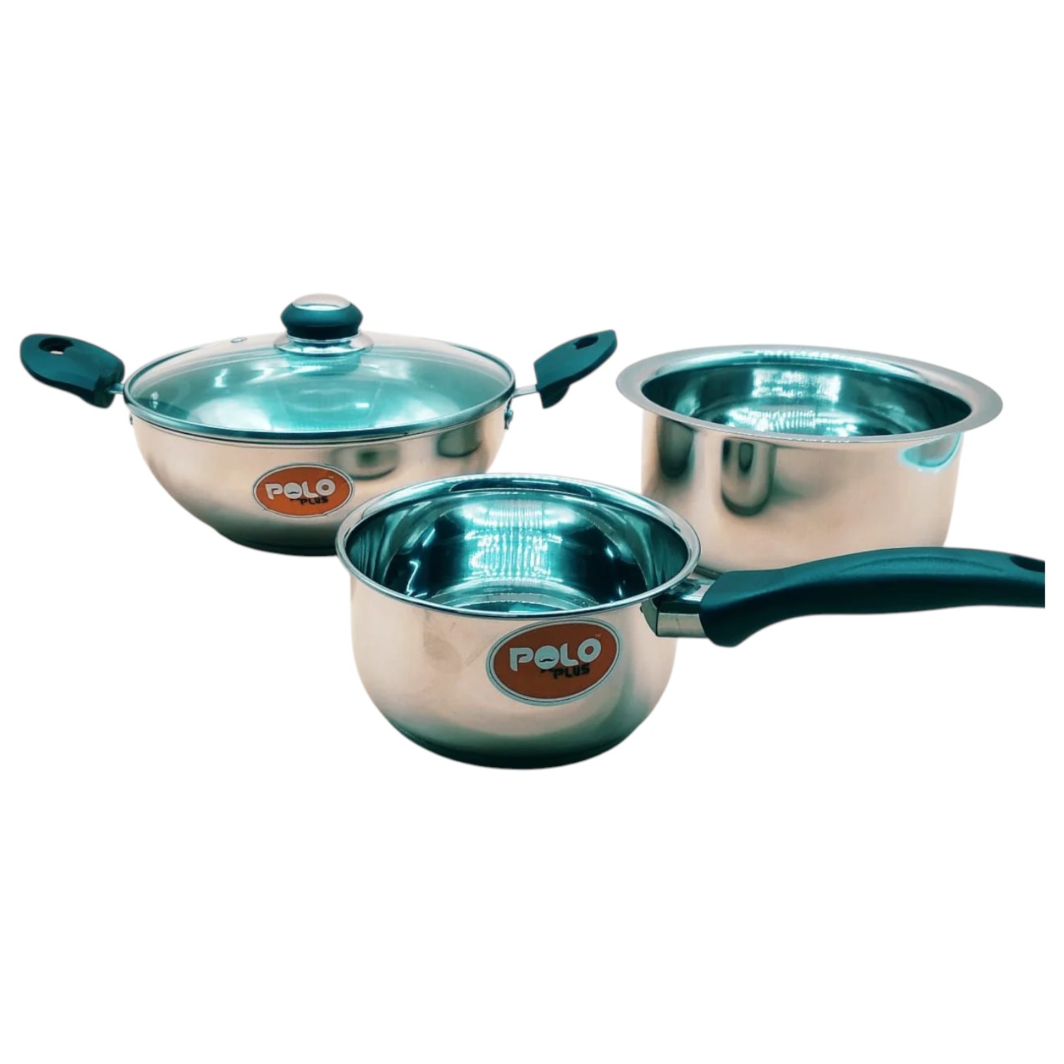 Polo Plus Trio Supreme 4 Piece Cookware Set (Bakelite Handle)