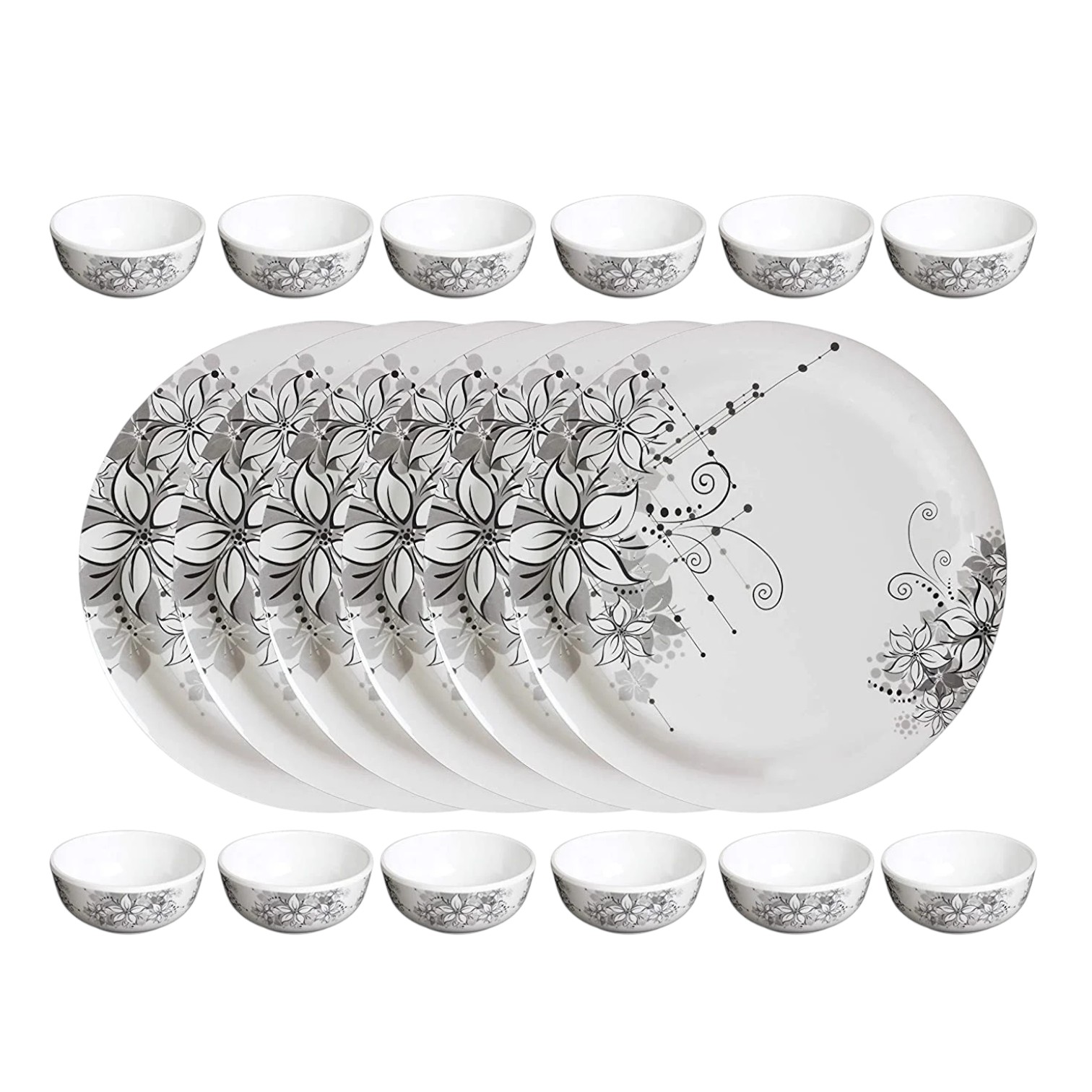 Tibros Aster 18 Piece Melamine Buffet Set