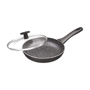 Milton Pro Cook Granito 28cm fry pan with glass lid
