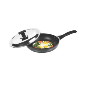 Milton Pro Cook hard anodized fry pan 22cm with lid