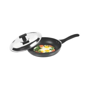 Milton Pro Cook hard anodized fry pan 26cm with lid