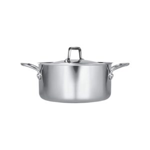 Milton Pro Cook tri ply casserole 22cm with lid