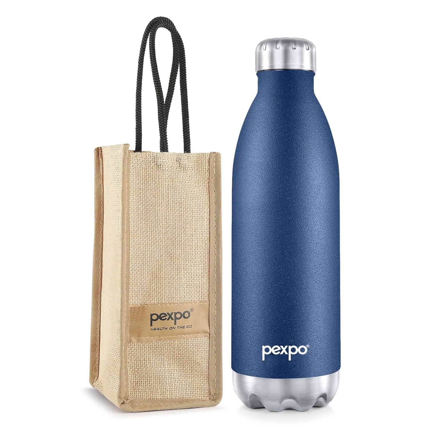 Pexpo Electro Stainless Steel Vacuum Insulated Flask 1500ml Front View