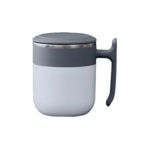 stainless steel insulated spill proof travel mug 400ml
