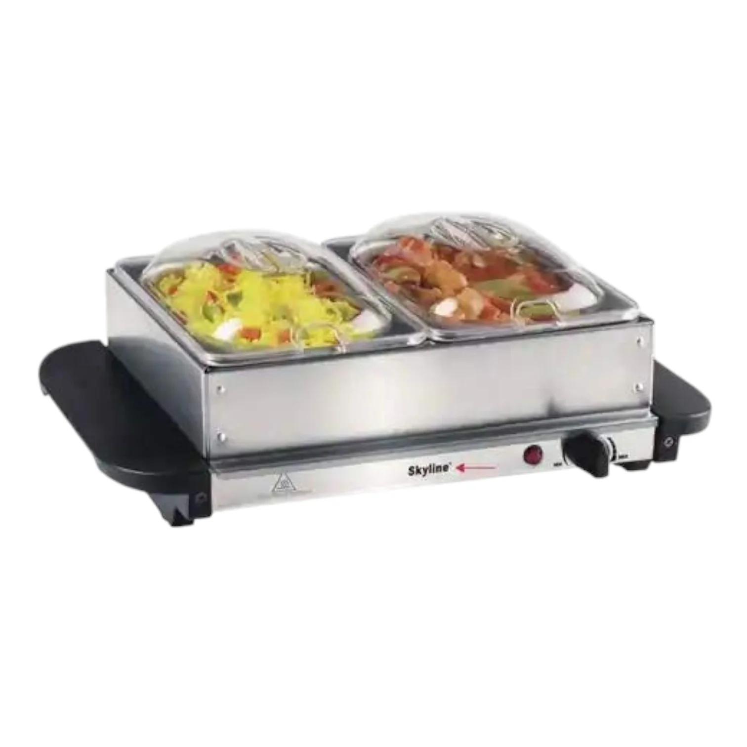 Skyline VTL-9444, 200W Stainless Steel Design Buffet Server, 1.5 L
