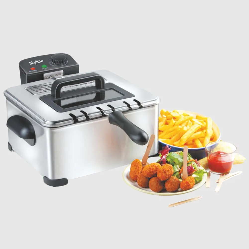 Skyline 2500W Deep Fryer with Triple Basket, 5 Litres VTL-5526