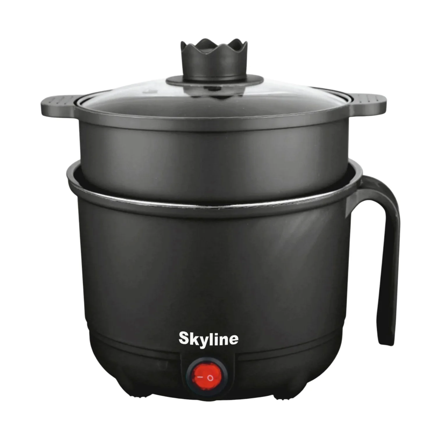 Skyline VTL-9090 600W Multi Kettle with Steamer & Egg Attachment, 1.5L