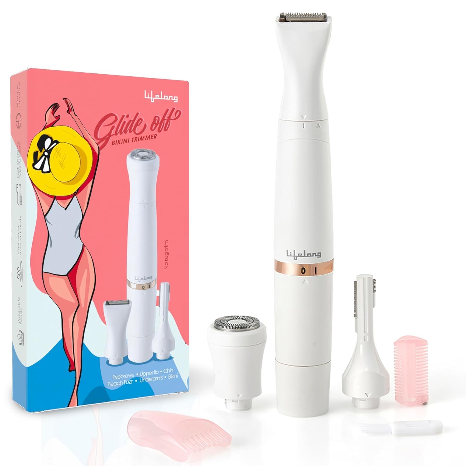 Lifelong LLPCW30 Rechargeable Eyebrow Trimmer - Image 5