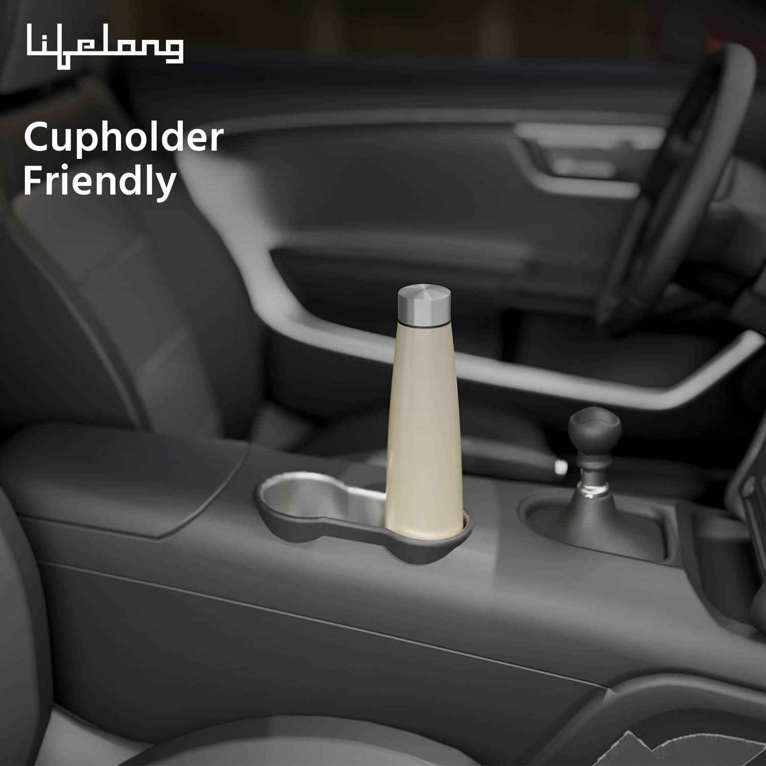 Lifelong Stainless Steel Water Bottle 900ml – Durable Leakproof Drinking Bottle - Image 3