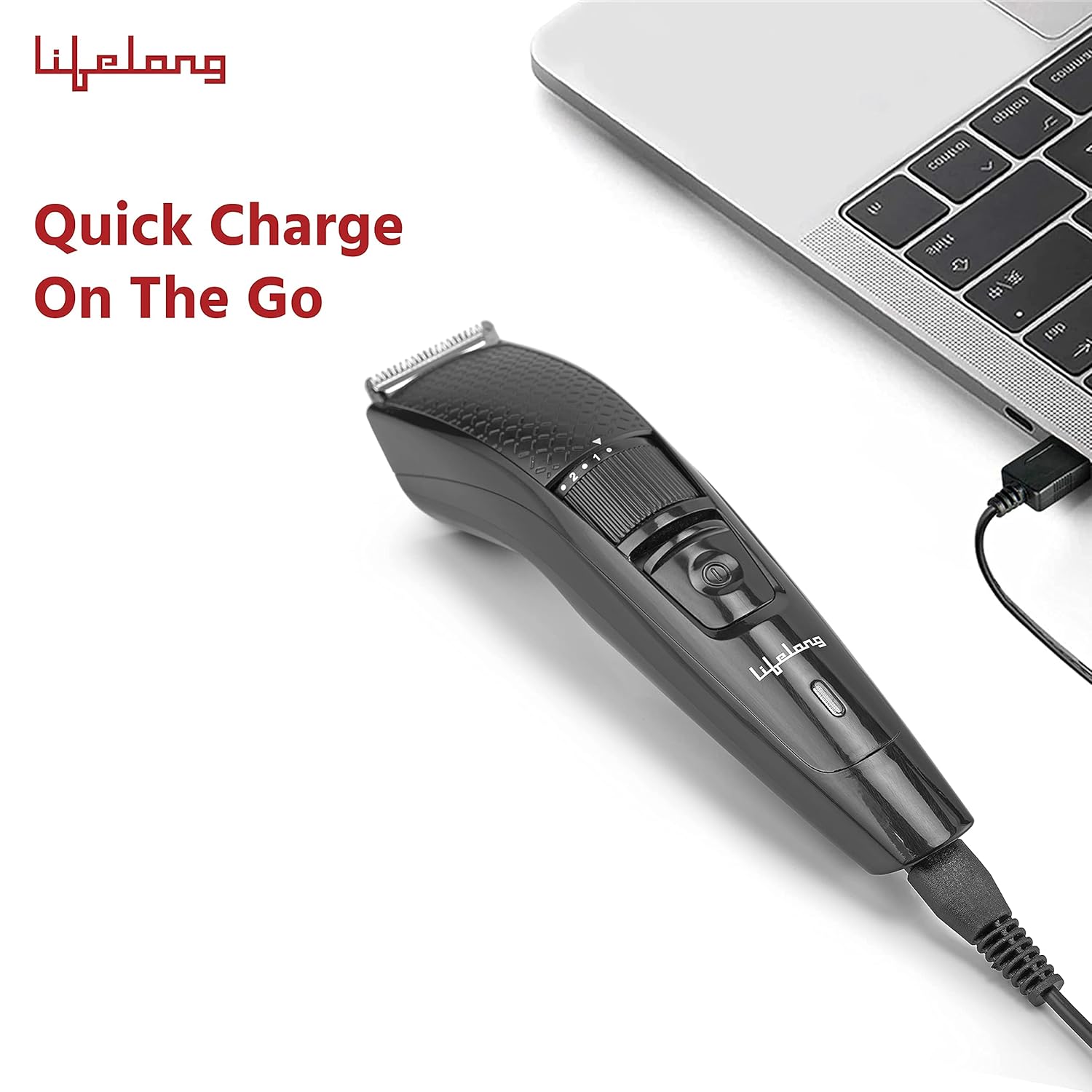 Lifelong Trimmer LLPCM13 – 45 Minutes Runtime Cordless Beard Trimmer for Men - Image 5