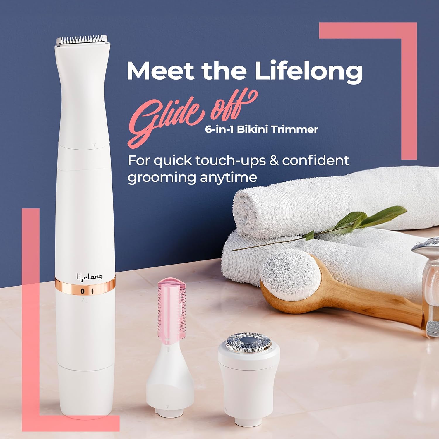 Lifelong LLPCW30 Rechargeable Eyebrow Trimmer - Image 3