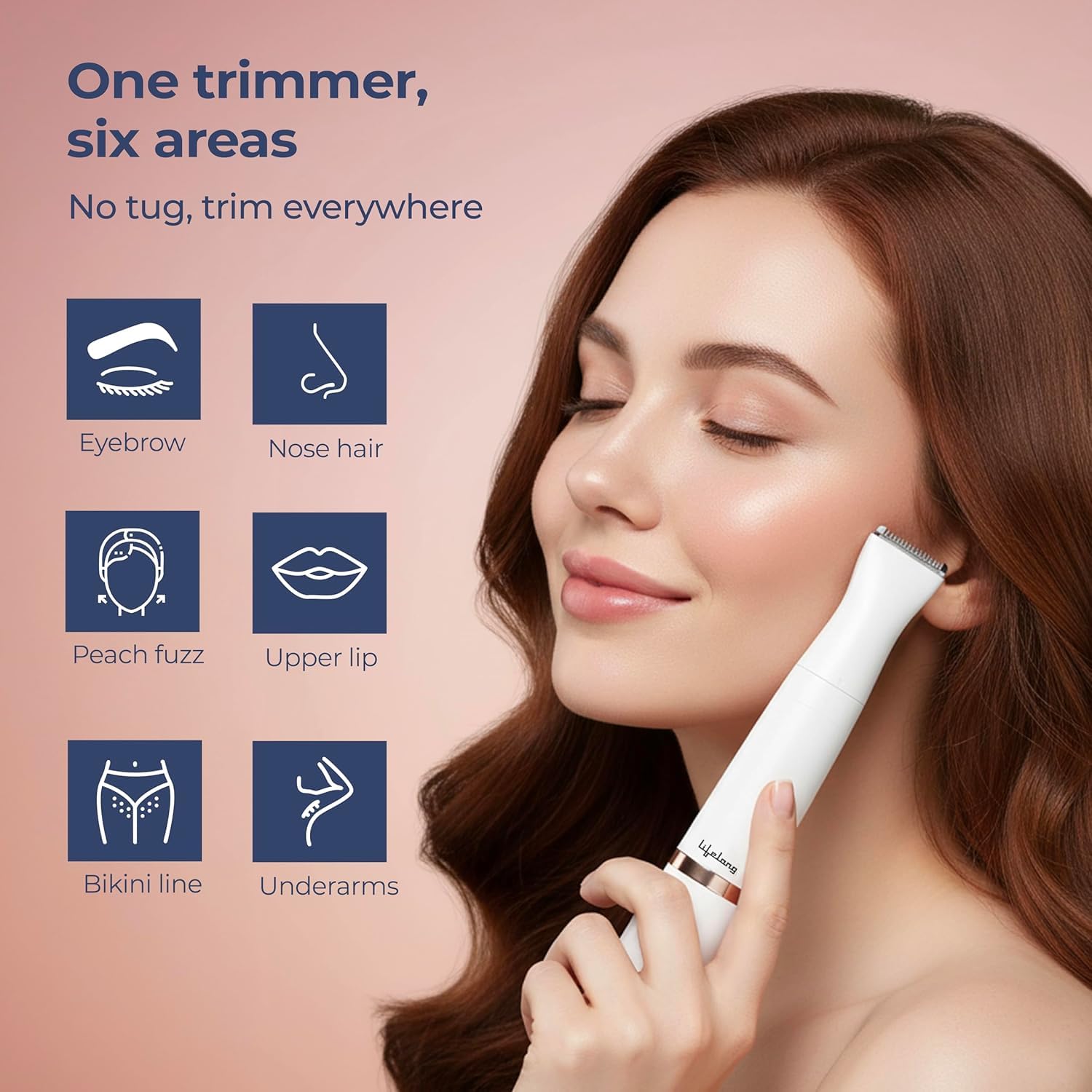 Lifelong LLPCW30 Rechargeable Eyebrow Trimmer - Image 2