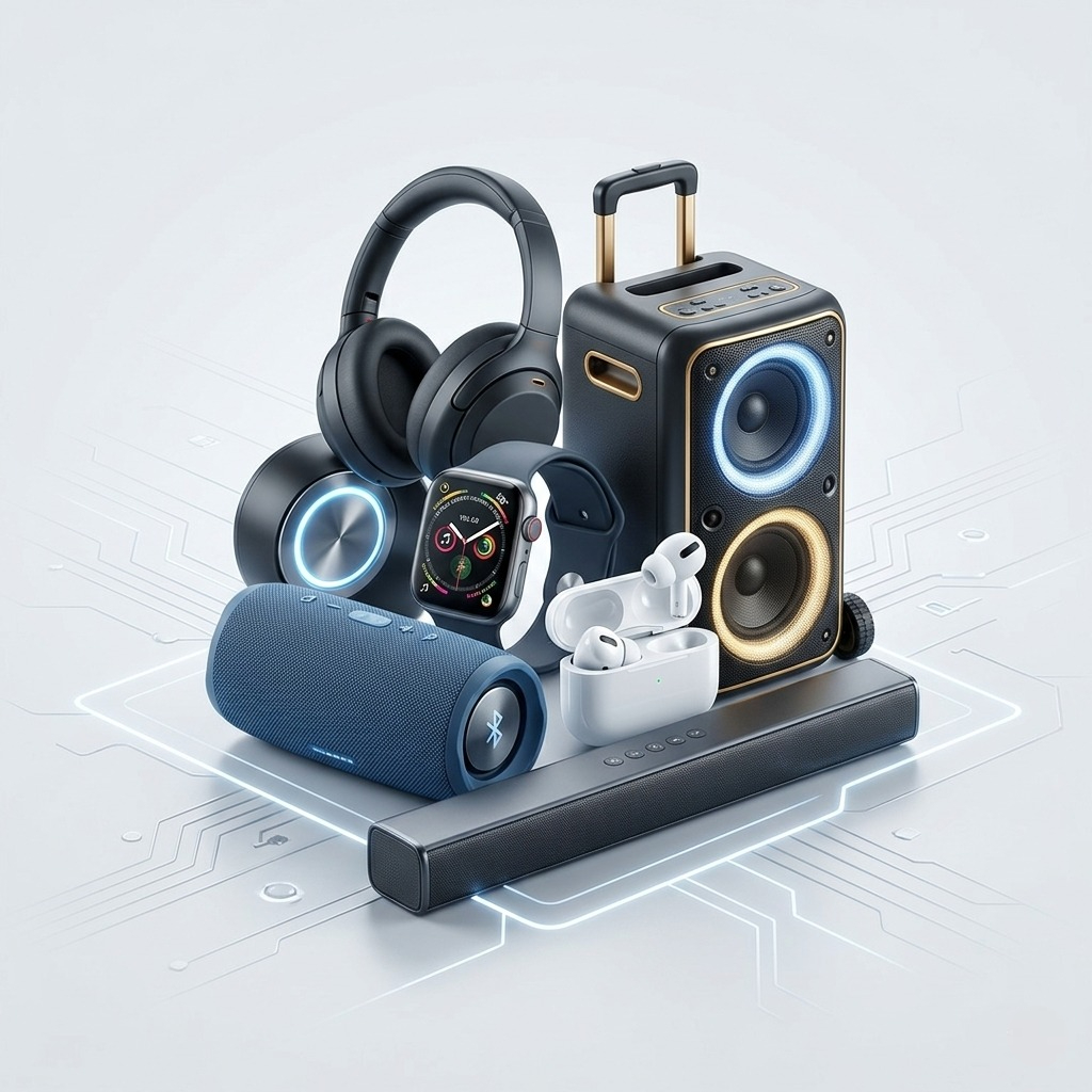 Gadgets Hub Headphones, Earbuds, Speakers and Smart Watches