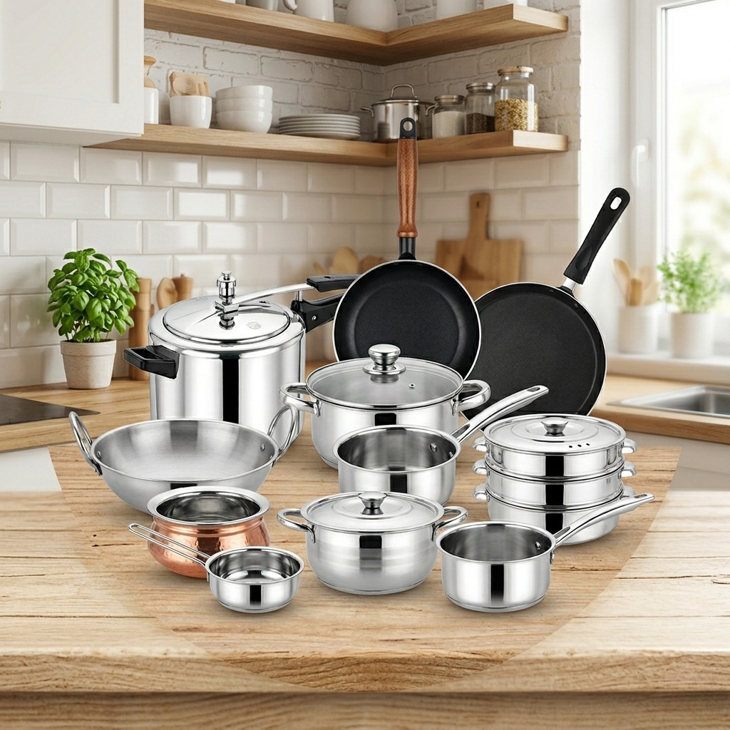 Cookware Range Collection for Modern Kitchens