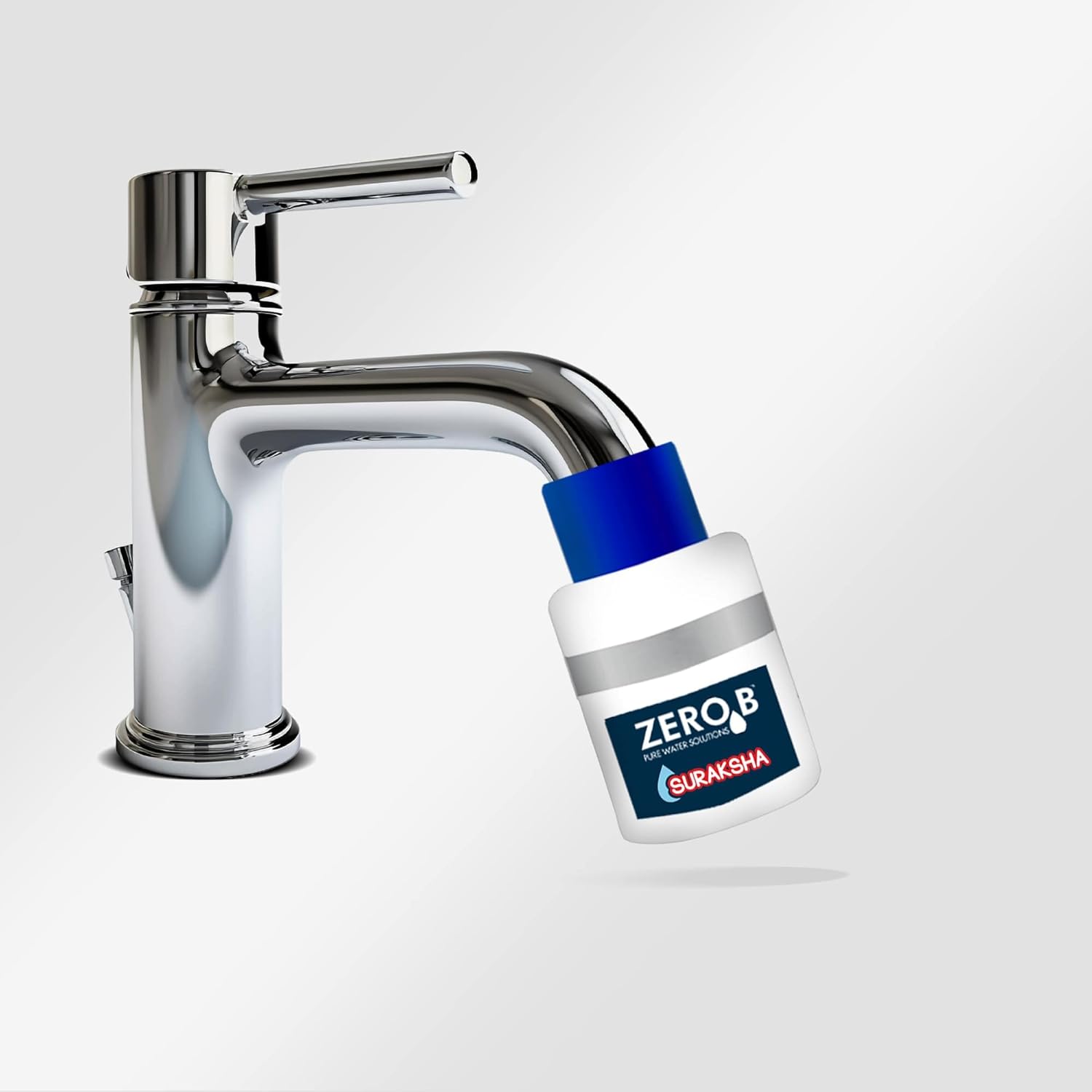 Zero B Suraksha Tap Filter Attachment Front View