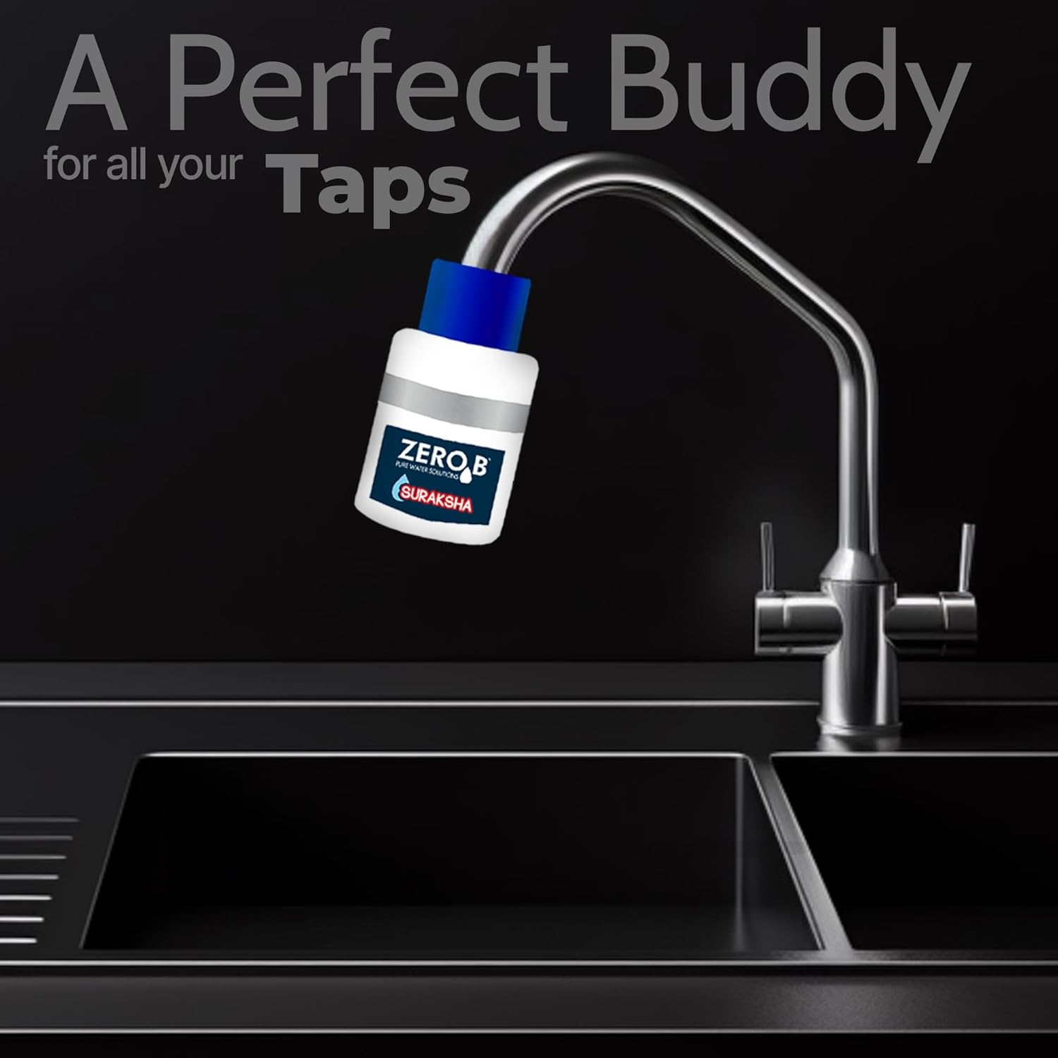 Zero B 3 Stage Water Purification Tap Filter System