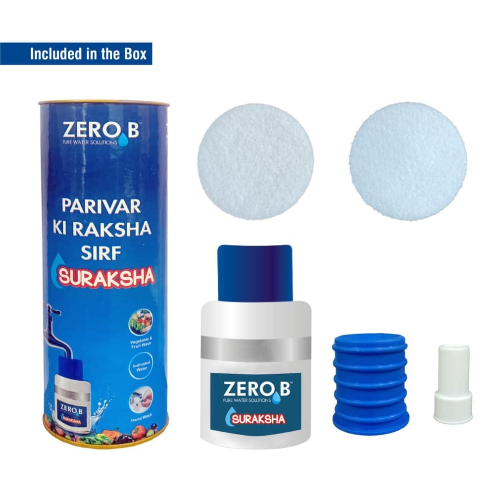 Zero B Tap Filter Compatible with Hard and Normal Water