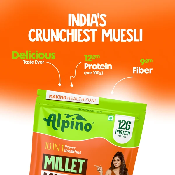 Millet Muesli Nuts Delight 400G - Image 4