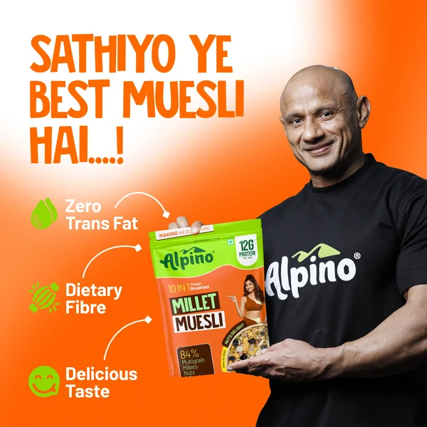 Millet Muesli Nuts Delight 400G - Image 3