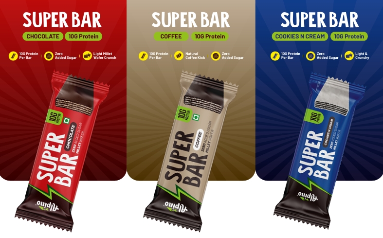 ALPINO 10g High Protein Super Waffer Bar Chocolate 40g - Image 6